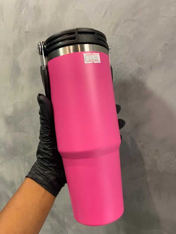 Garrafa Térmica Rosa Quente Fucsia